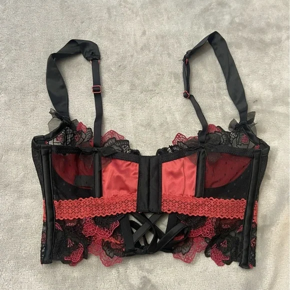 New! For Love And Lemons Ivy Bustier Bra Top 10203